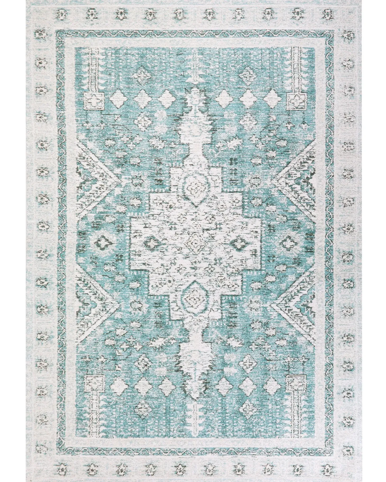Dywan FULLA Miętowy 160 x 230 cm Bawełna