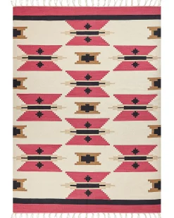 Dywan GARNI Kolorowy 200 x 300 cm Bawełna Kilim