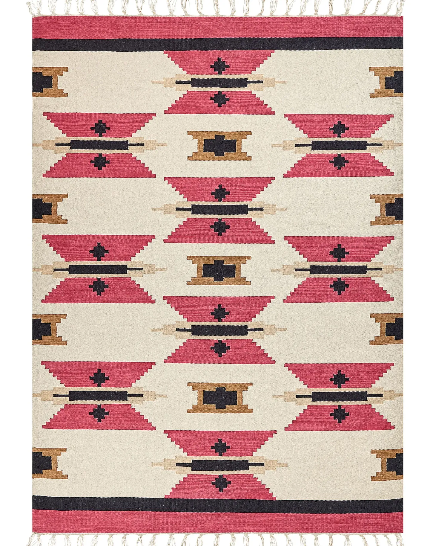 Dywan GARNI Kolorowy 200 x 300 cm Bawełna Kilim
