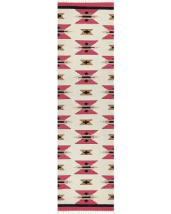 Sale Dywan GARNI Kolorowy Bawełna Kilim Chodniki|Chodniki