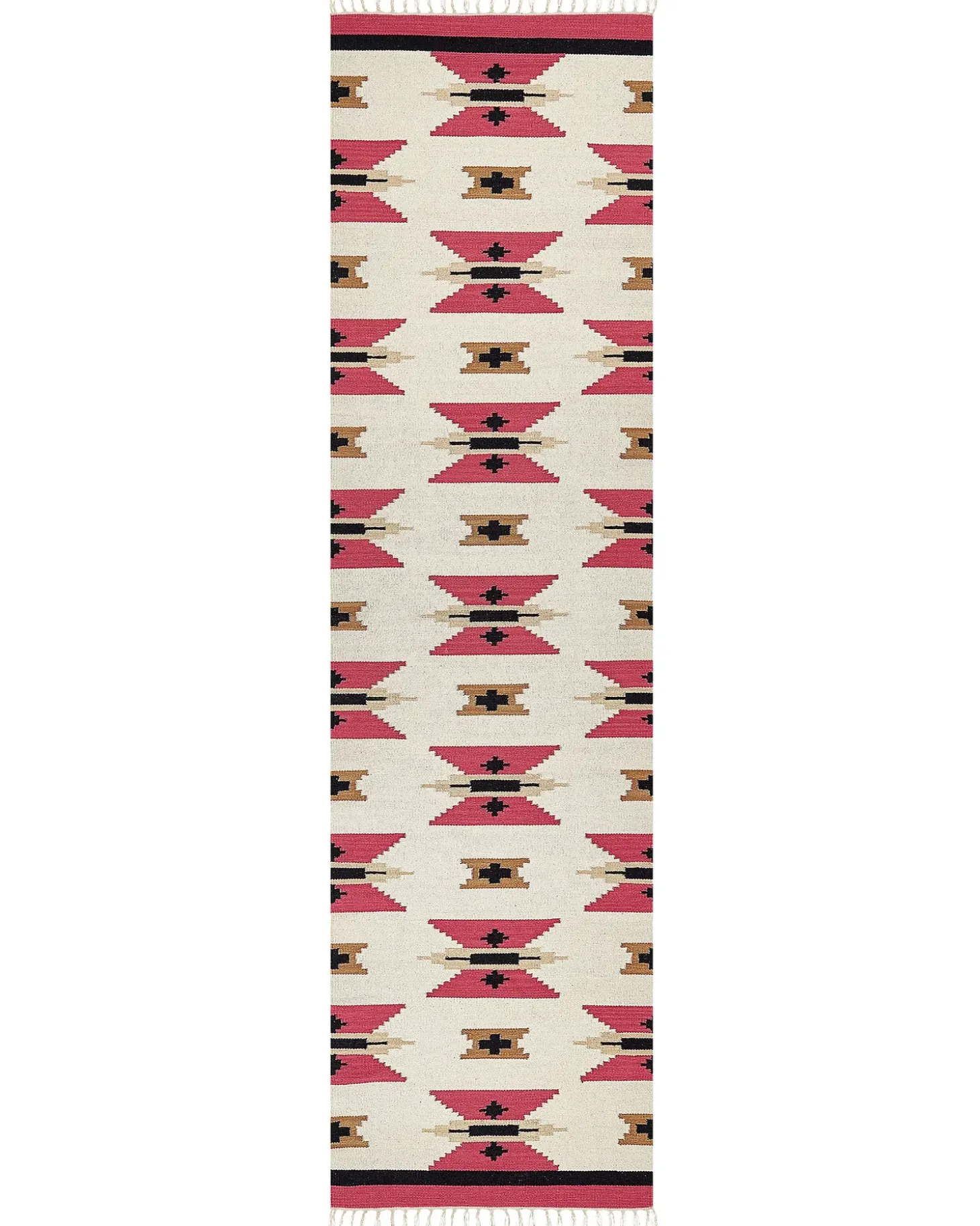 Sale Dywan GARNI Kolorowy Bawełna Kilim Chodniki|Chodniki