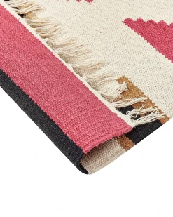 Sale Dywan GARNI Kolorowy Bawełna Kilim Chodniki|Chodniki