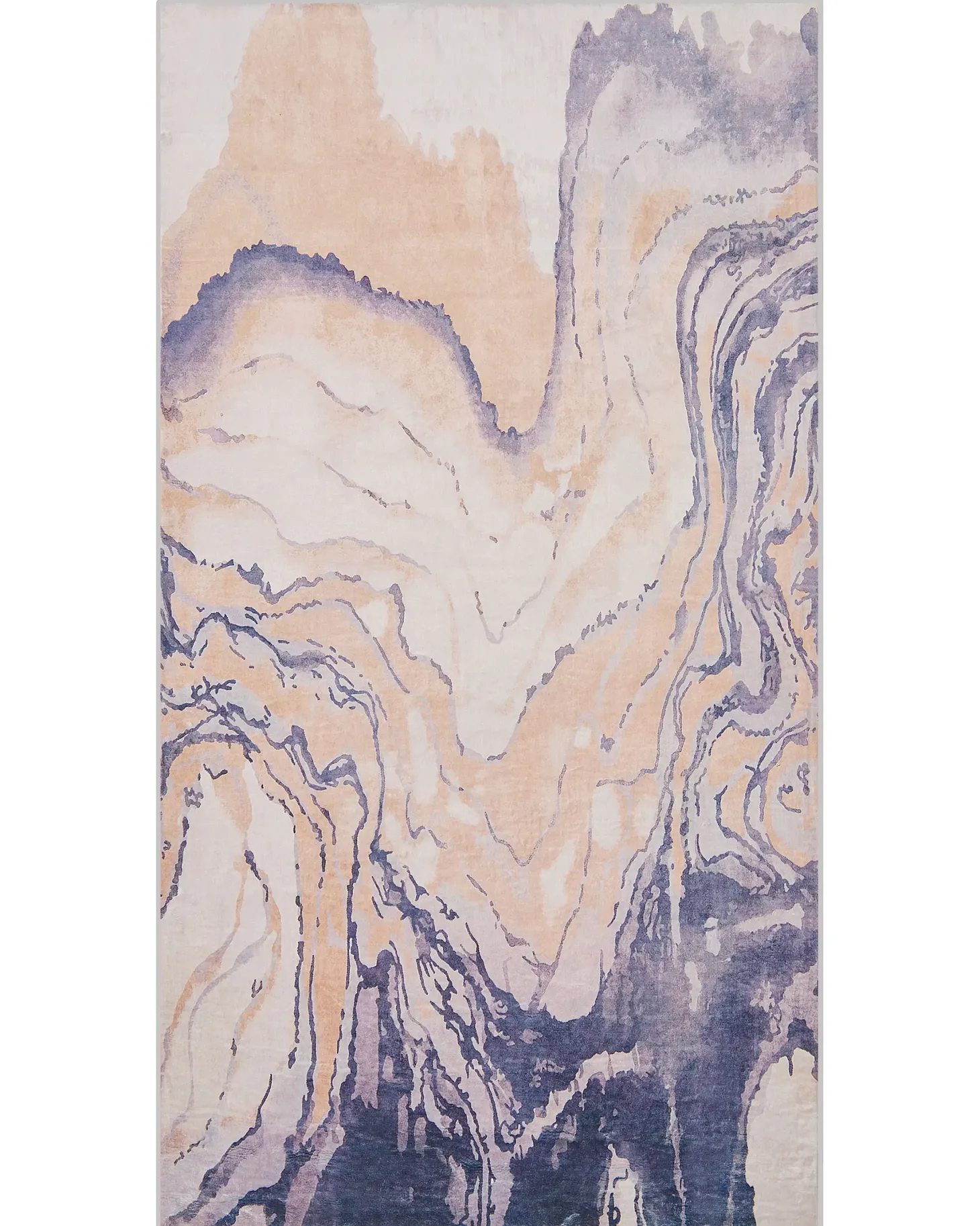 Dywan GEBZE Szary 80 x 150 cm