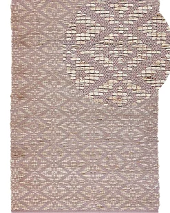 Dywan GERZE Różowy 160 x 230 cm Bawełna