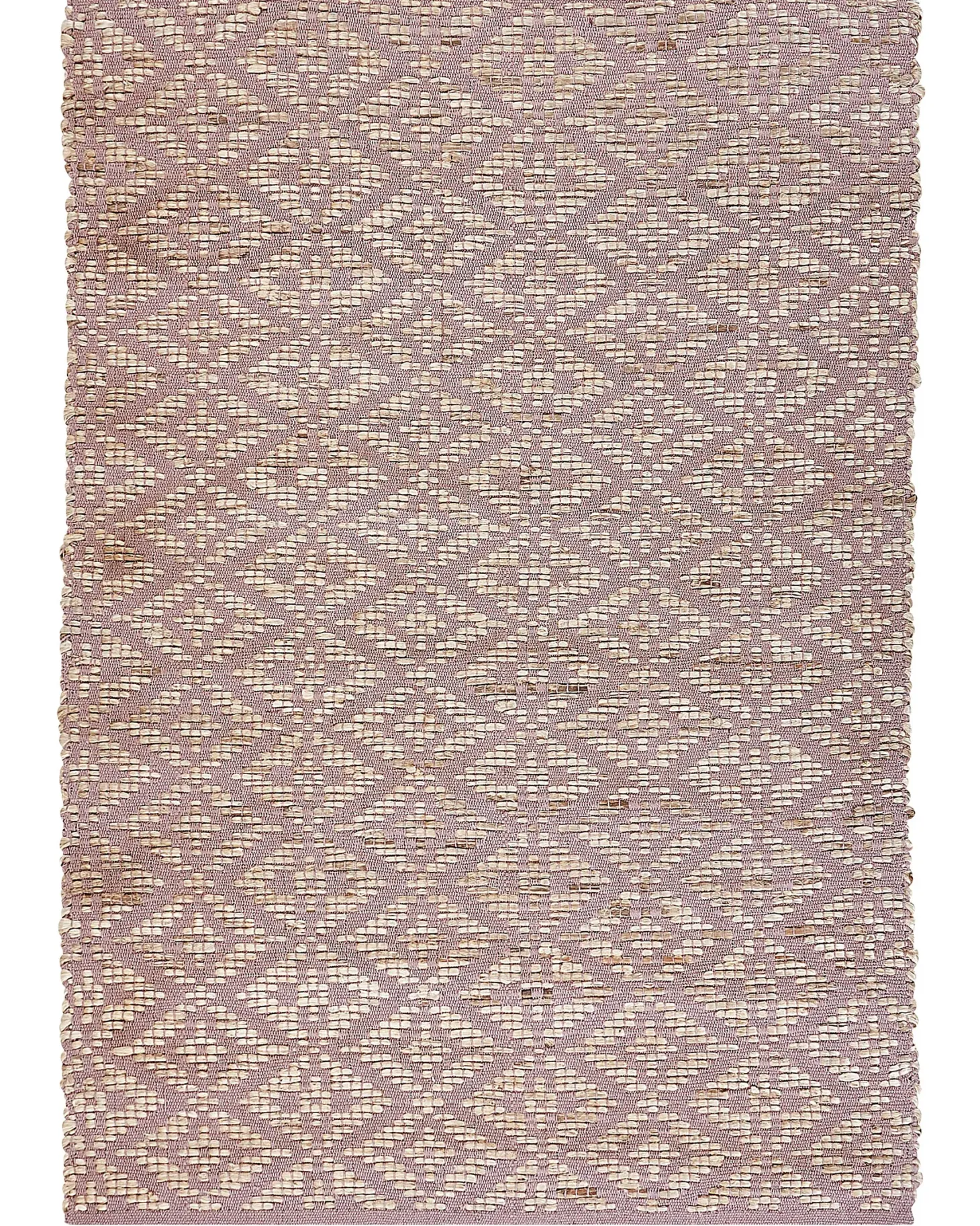 Dywan GERZE Różowy 160 x 230 cm Bawełna