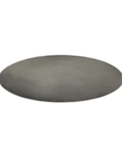 Dywan GESI II Ciemnoszary ø 140 cm Wiskoza