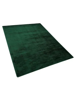 Dywan GESI II Ciemnozielony 140 x 200 cm Wiskoza