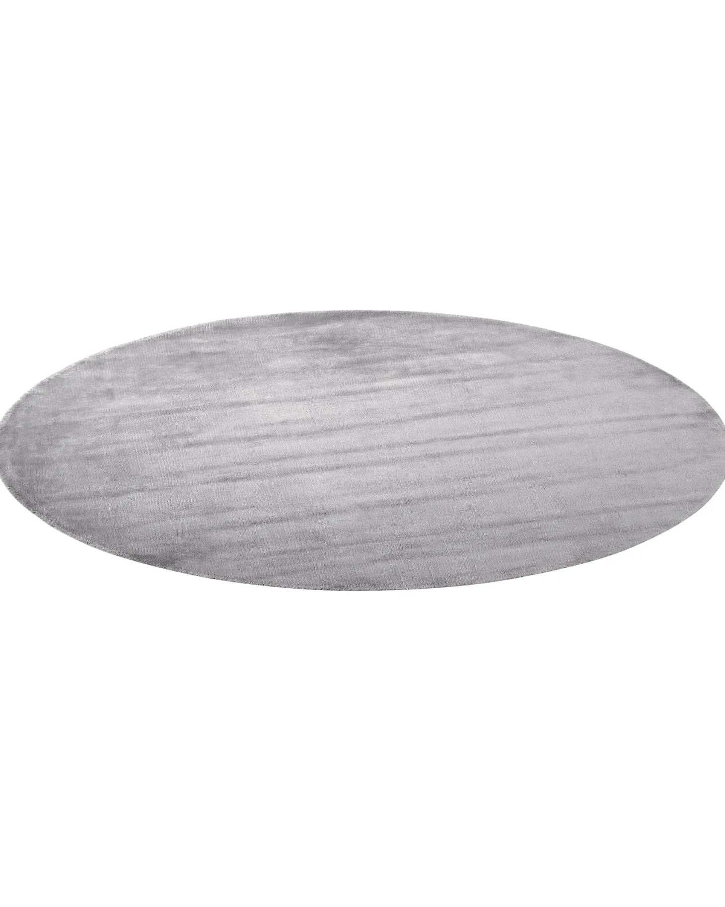 Dywan GESI II Jasnoszary ø 140 cm Wiskoza