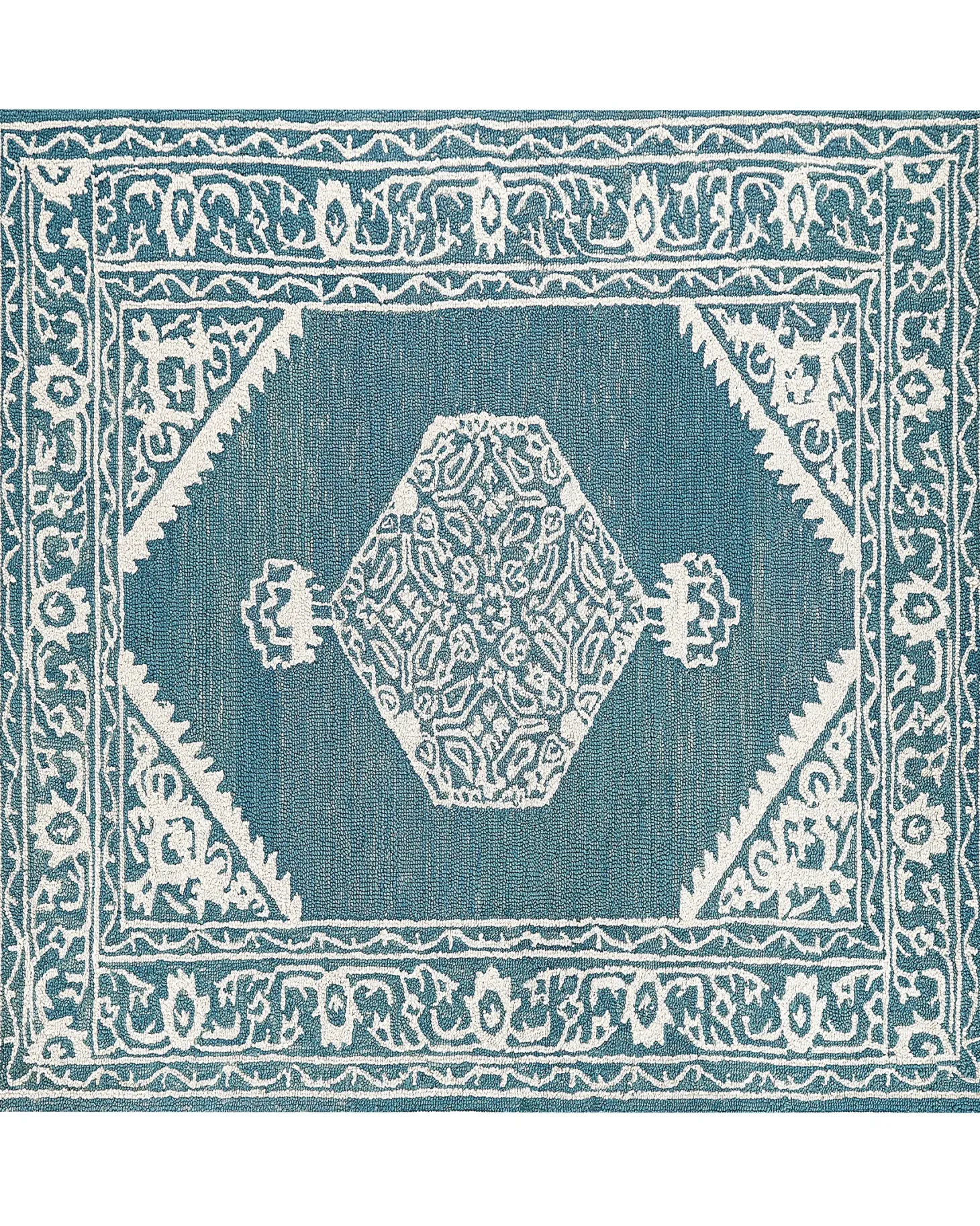 Dywan GEVAS Niebieski 200 x 200 cm Wełna