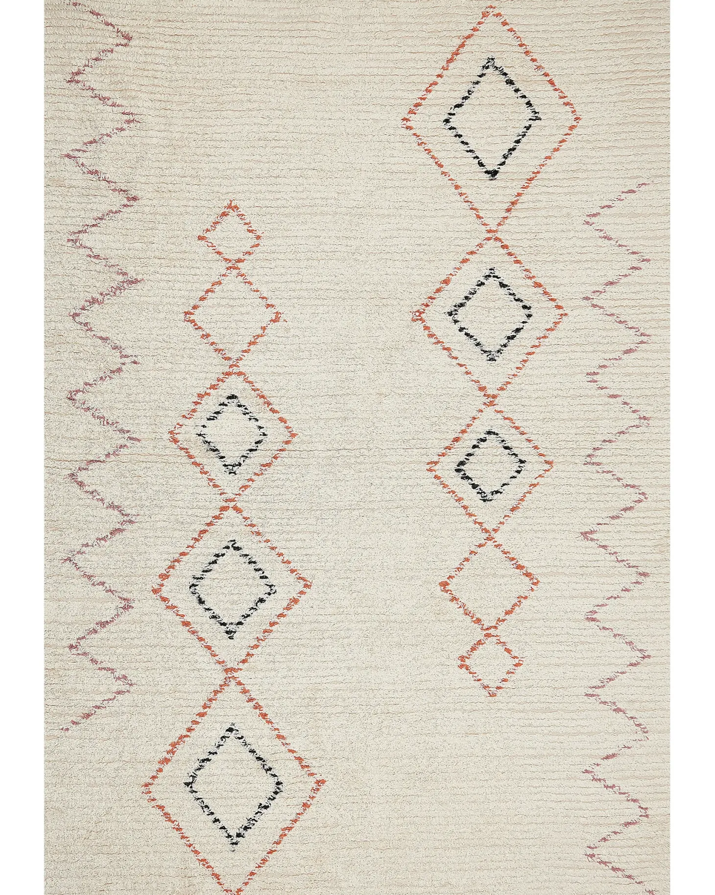Dywan GUWAHATI Beżowy 160 x 230 cm Bawełna