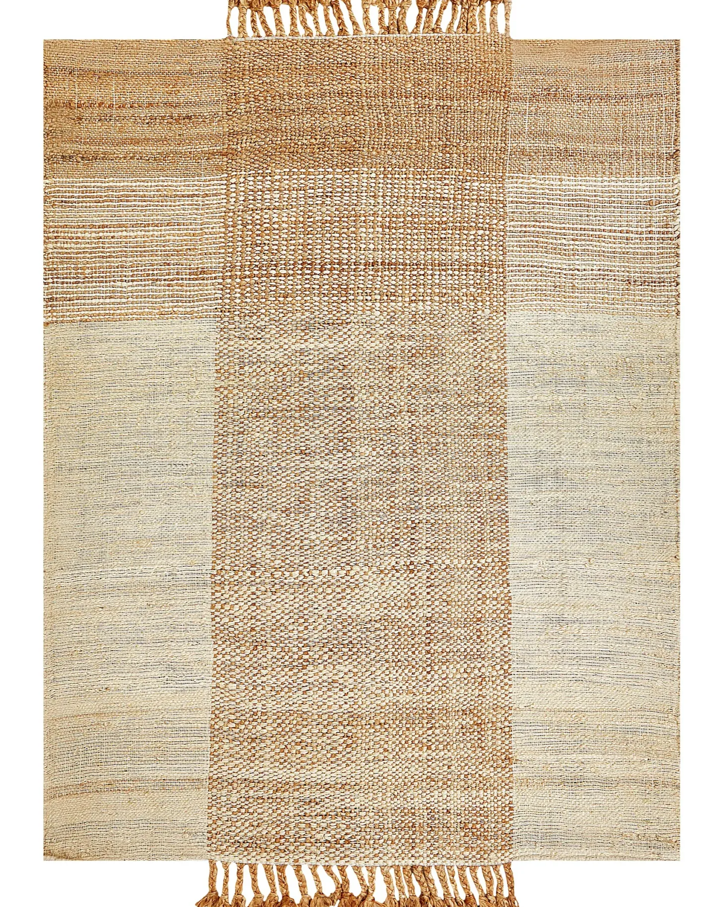 Dywan HAMZALAR Beżowy 160 x 230 cm Juta