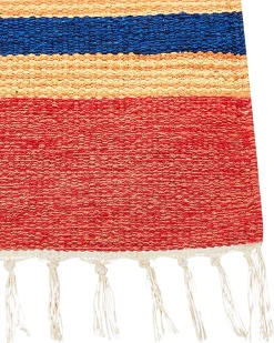 Dywan HATIS Kolorowy 140 x 200 cm Bawełna Kilim