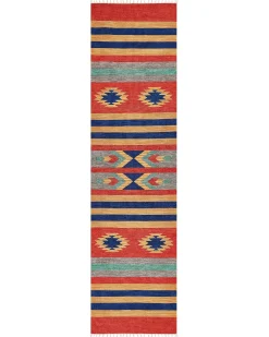 Sale Dywan HATIS Kolorowy Bawełna Kilim Chodniki|Chodniki