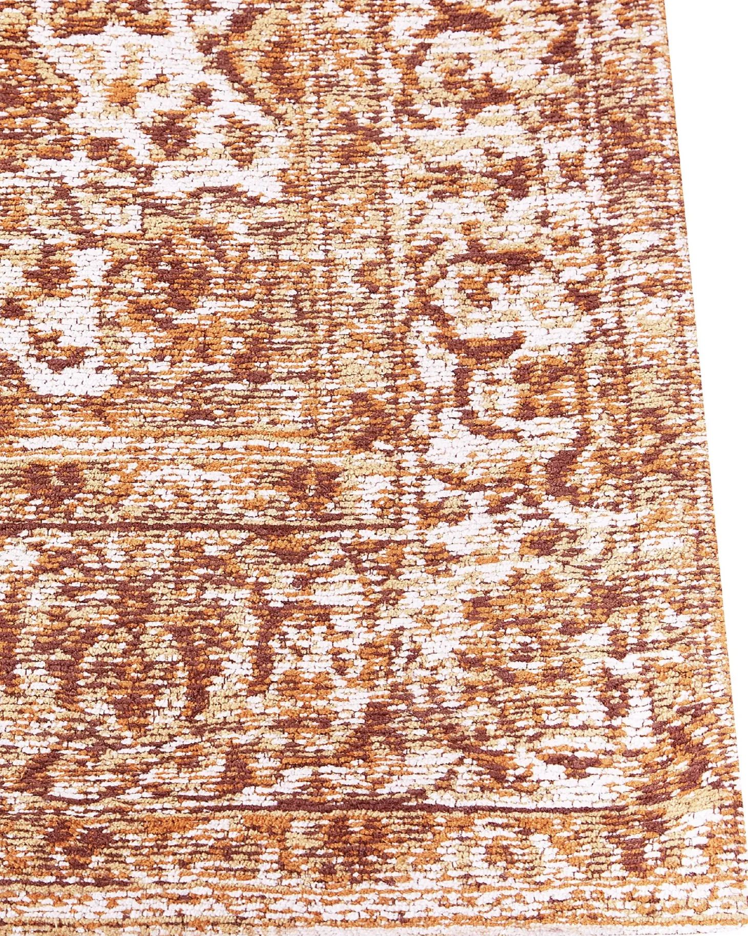 Dywan HAYA Pomarańczowy 200 x 300 cm Bawełna