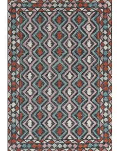 Dywan HAYMANA Kolorowy 160 x 230 cm Wełna