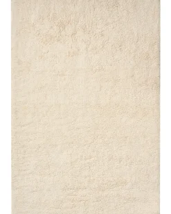 Dywanik łazienkowy GOELA Złamana biel 60 x 90 cm Bawełna