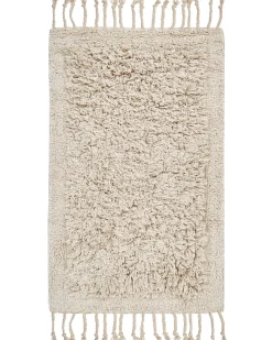 Dywanik łazienkowy OLTAN Beżowy 50 x 80 cm Bawełna