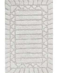 Dywanik łazienkowy TEKKE Jasnobeżowy 60 x 90 cm Bawełna