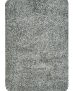 Dywanik łazienkowy URLANA Szary 60 x 90 cm Mikrofibra
