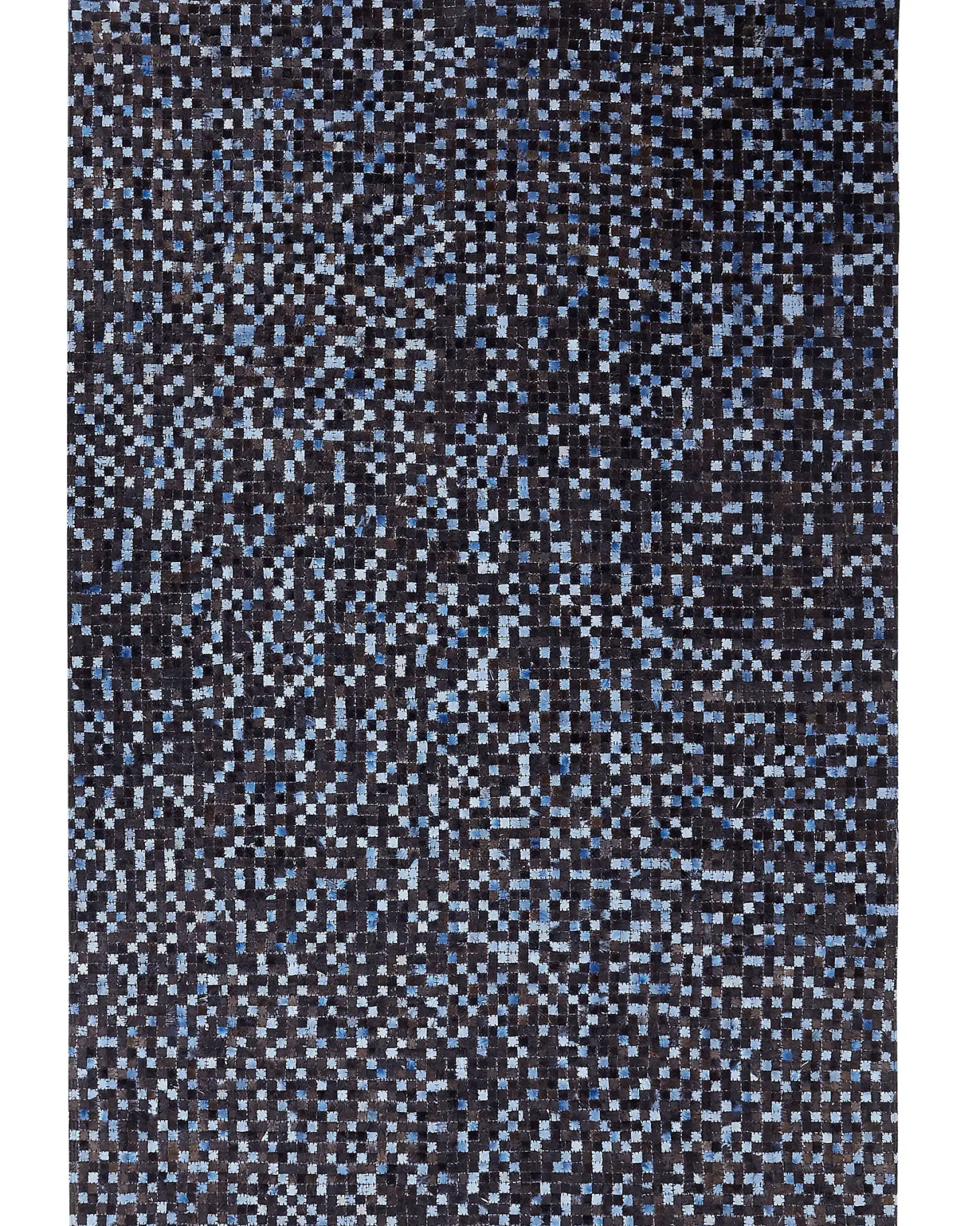 Dywan IKISU Ciemnobrązowy 160 x 230 cm Skóra naturalna