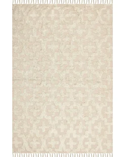 Dywan ITANAGAR Beżowy 160 x 230 cm Bawełna