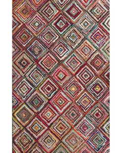 Dywan KAISERI Kolorowy 160 x 230 cm Bawełna