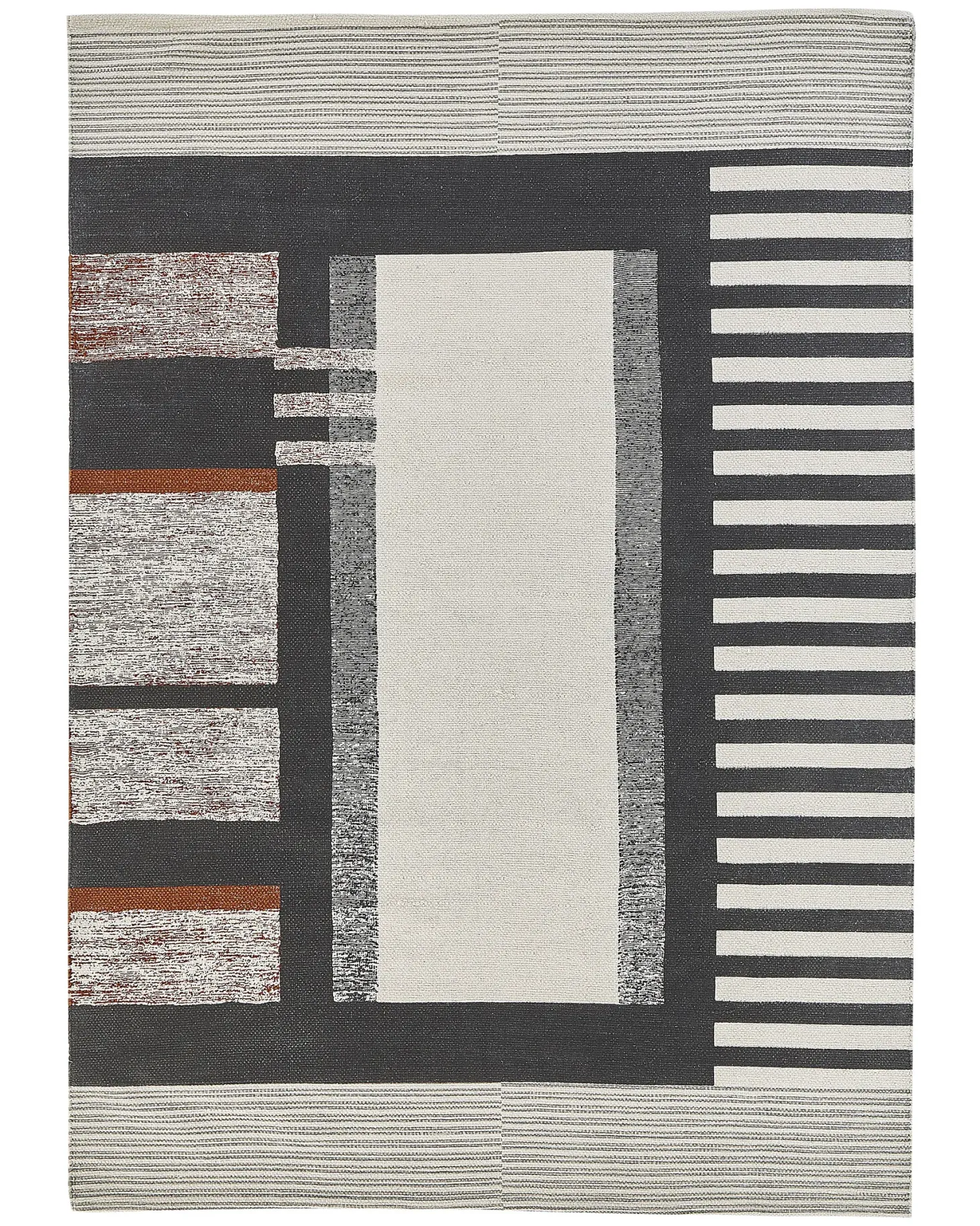 Dywan KAKINADA Kolorowy 160 x 230 cm Bawełna