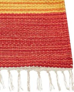 Clearance Dywan KAMARIS Kolorowy Bawełna Kilim Chodniki|Chodniki