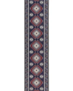 Dywan KANGAL Ciemnoniebieski 80 x 300 cm