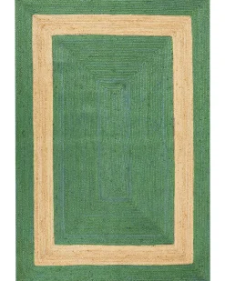Dywan KARAKUYU Zielony 160 x 230 cm Juta