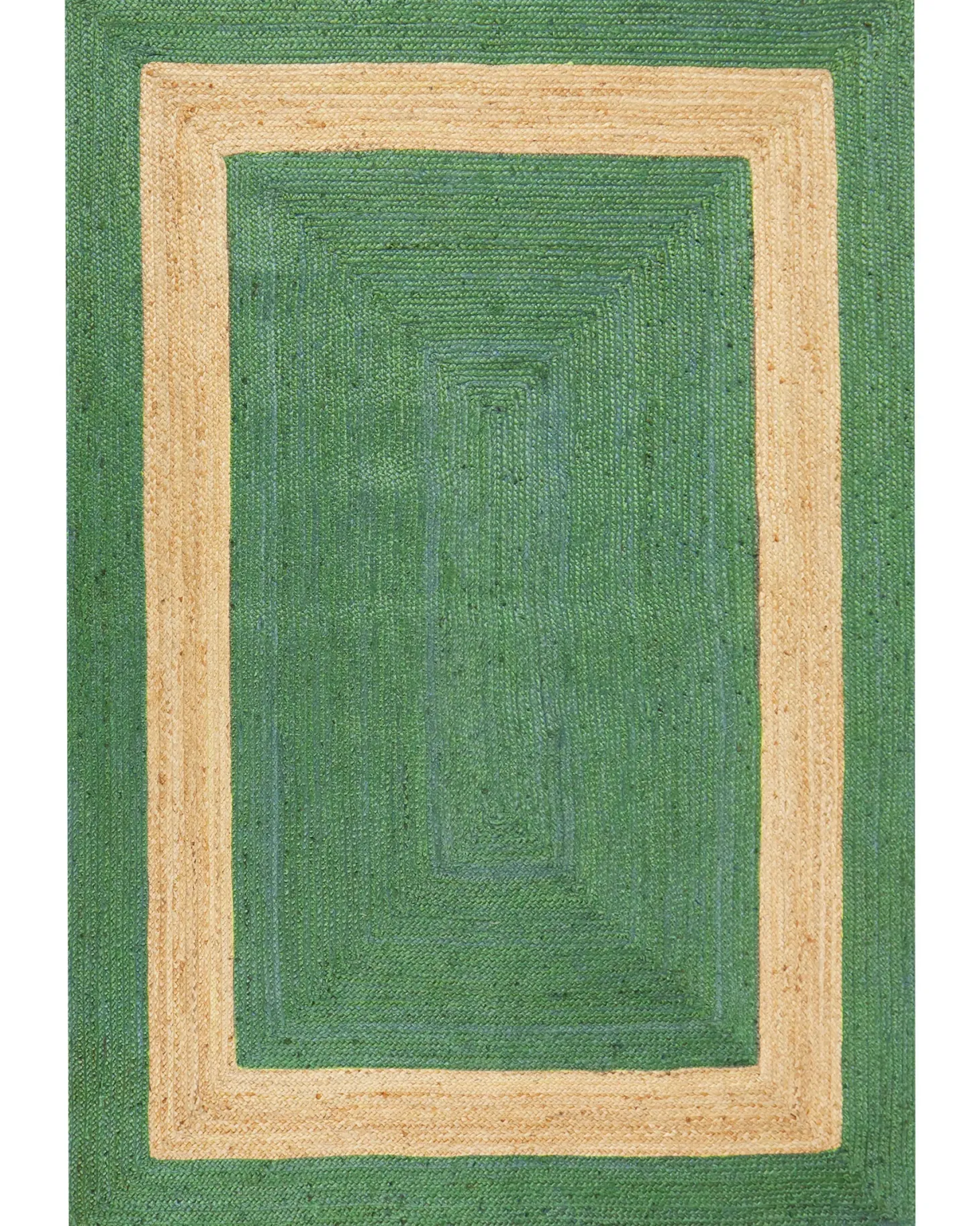 Dywan KARAKUYU Zielony 160 x 230 cm Juta