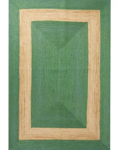 Dywan KARAKUYU Zielony 200 x 300 cm Juta