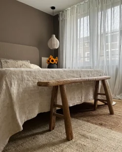 Dywan KARKIN Beżowy 80 x 150 cm Juta
