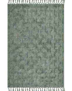 Dywan KARS Zielony 160 x 230 cm Bawełna