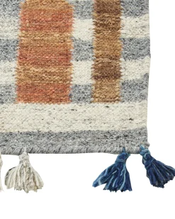 Dywan KASAKH Kolorowy 200 x 300 cm Wełna Kilim