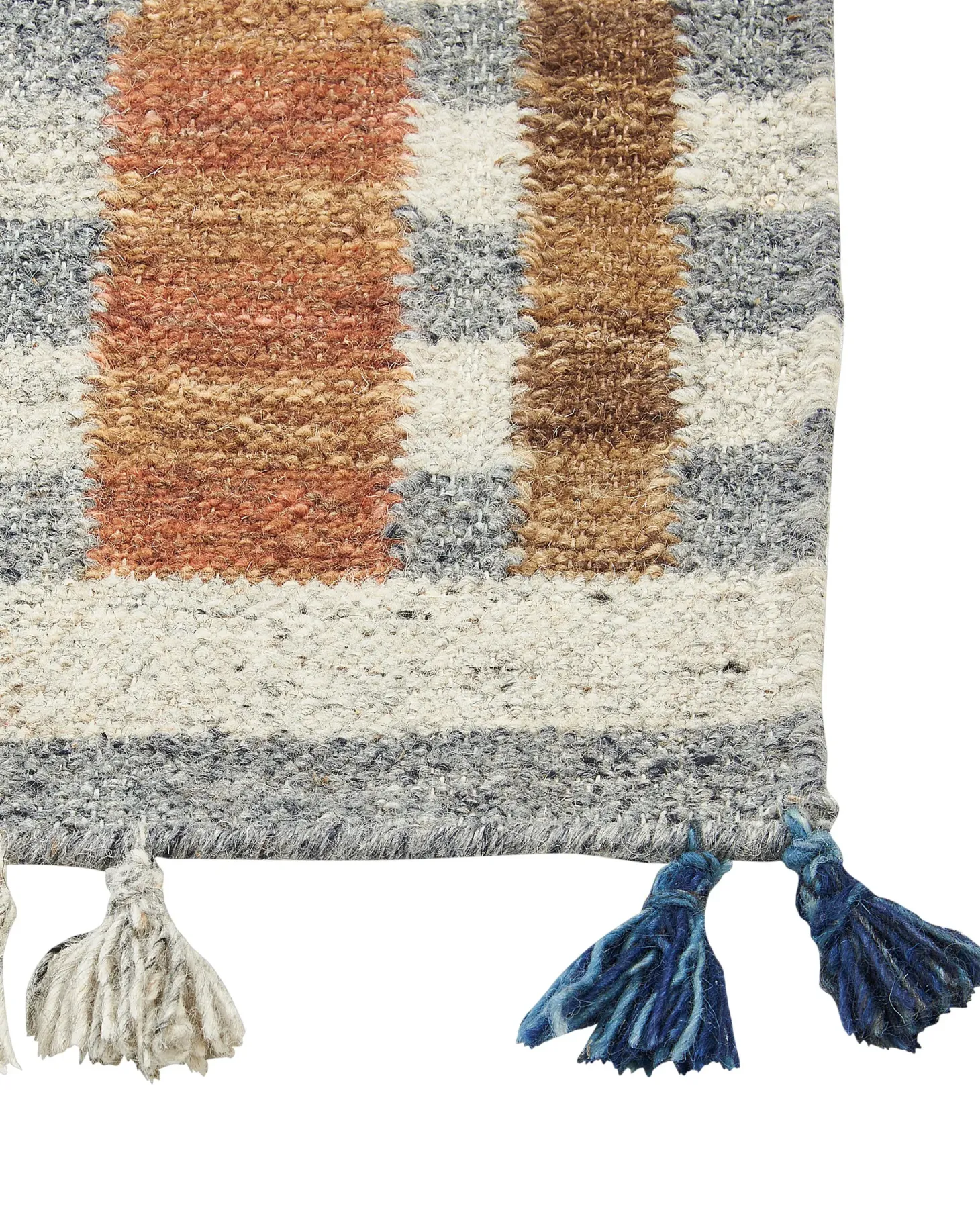 Dywan KASAKH Kolorowy 200 x 300 cm Wełna Kilim