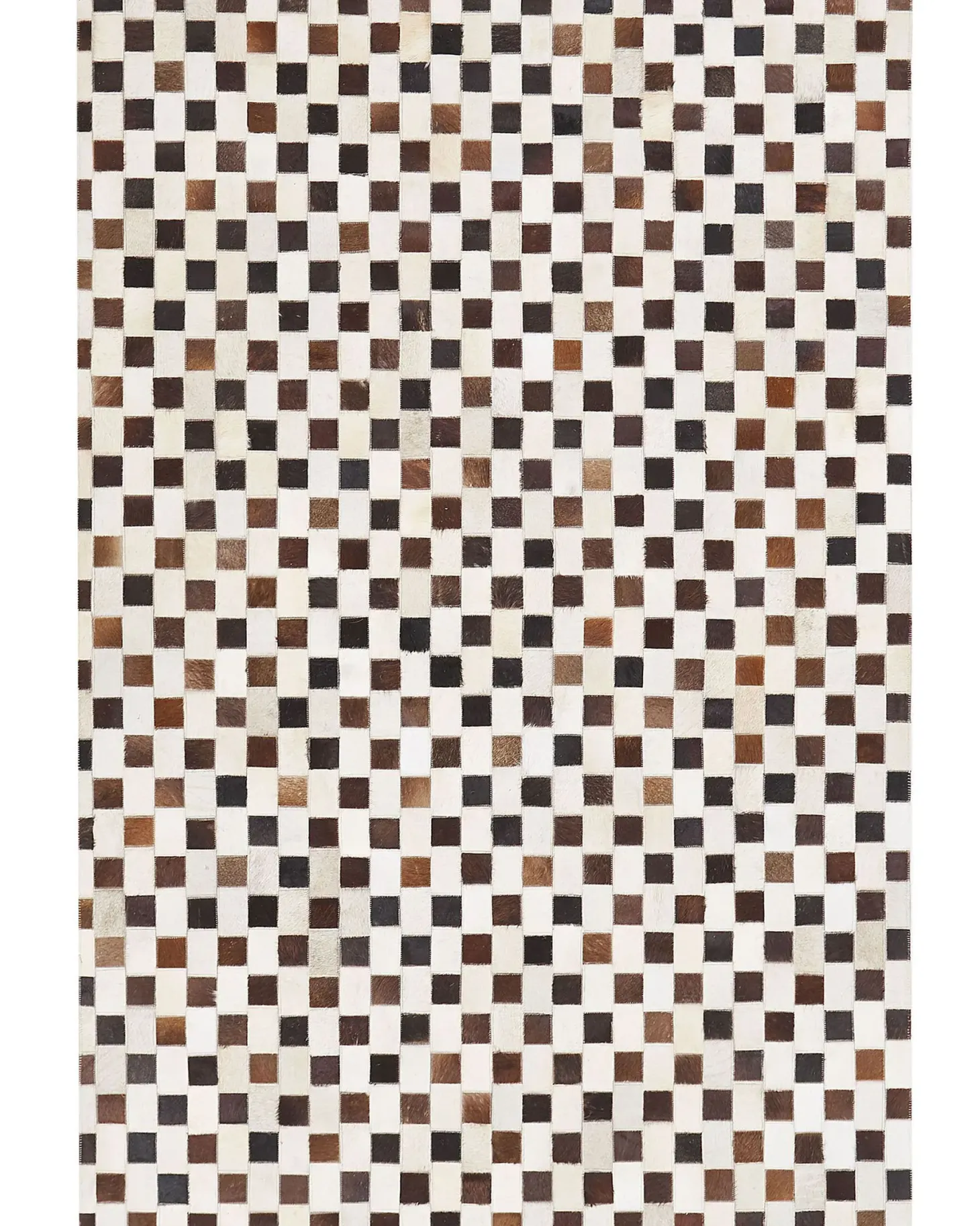 Dywan KAYABEY Beżowy 160 x 230 cm Skóra naturalna