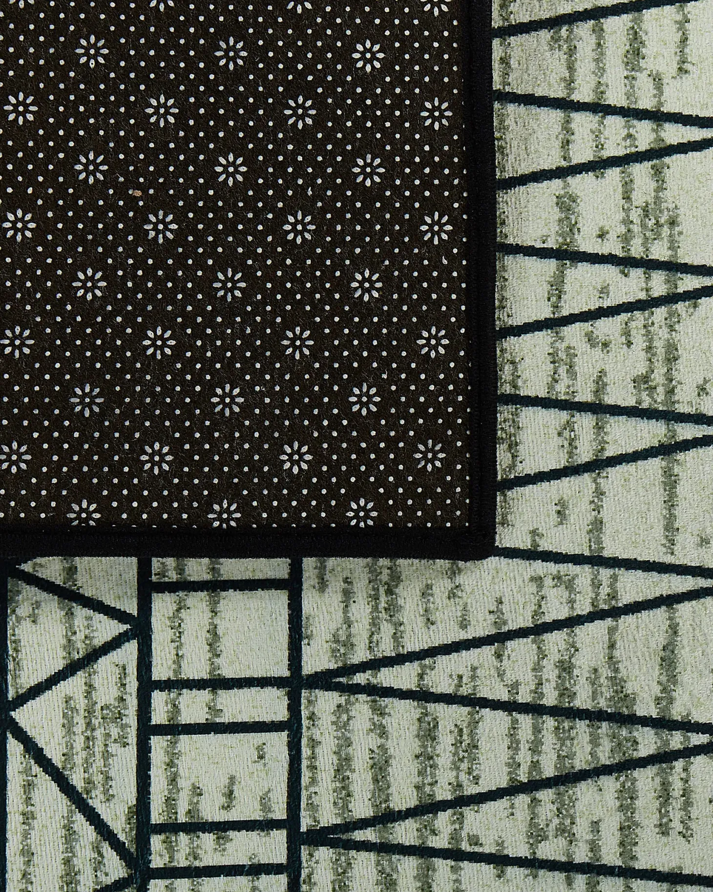 Dywan KEBAN Czarny 160 x 230 cm