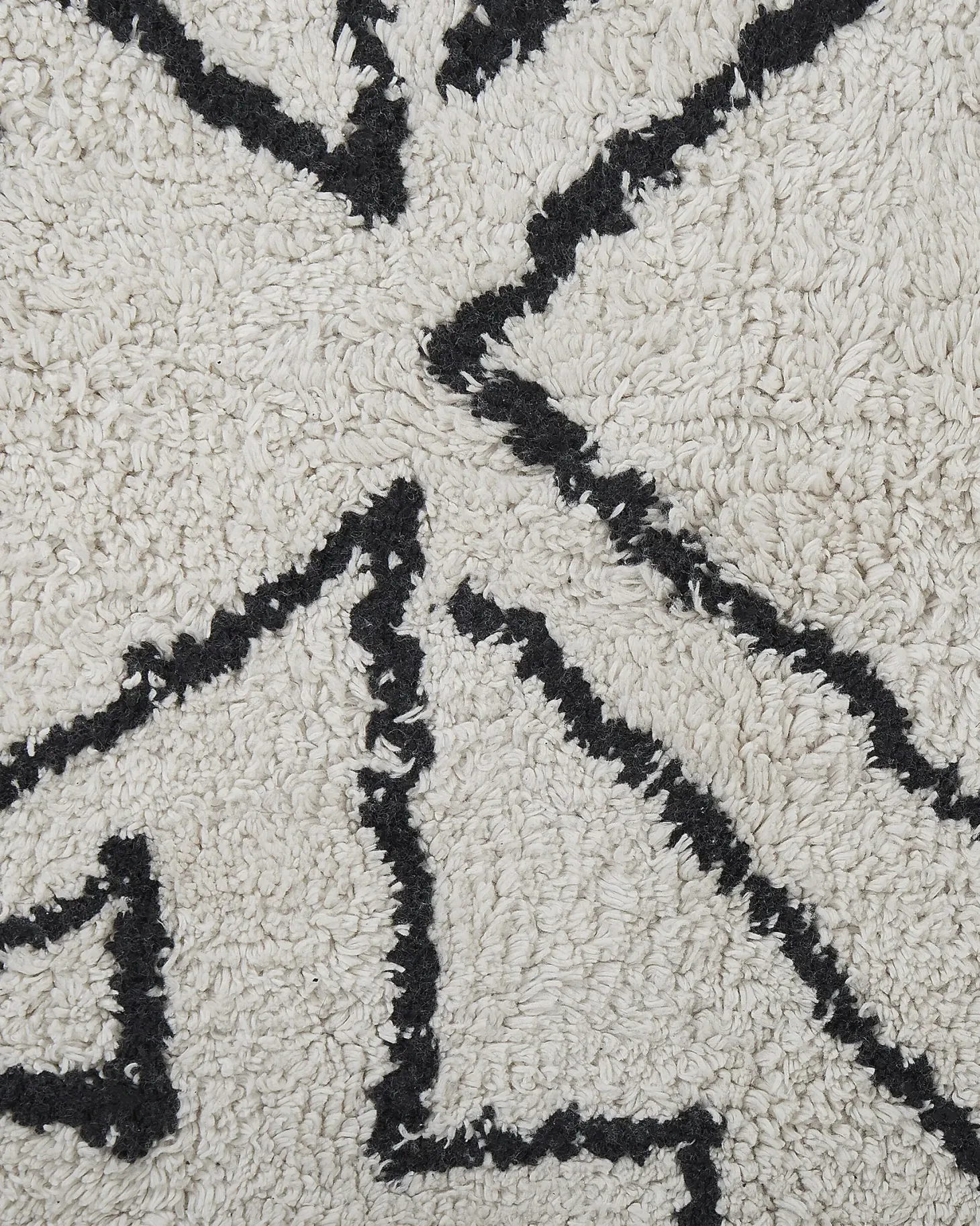 Dywan KHOURIBGA Złamana biel 160 x 230 cm Bawełna
