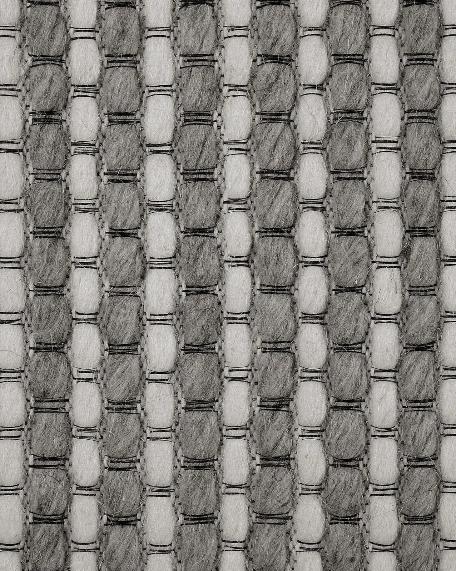 Dywan KILIS Szary 160 x 230 cm Wełna