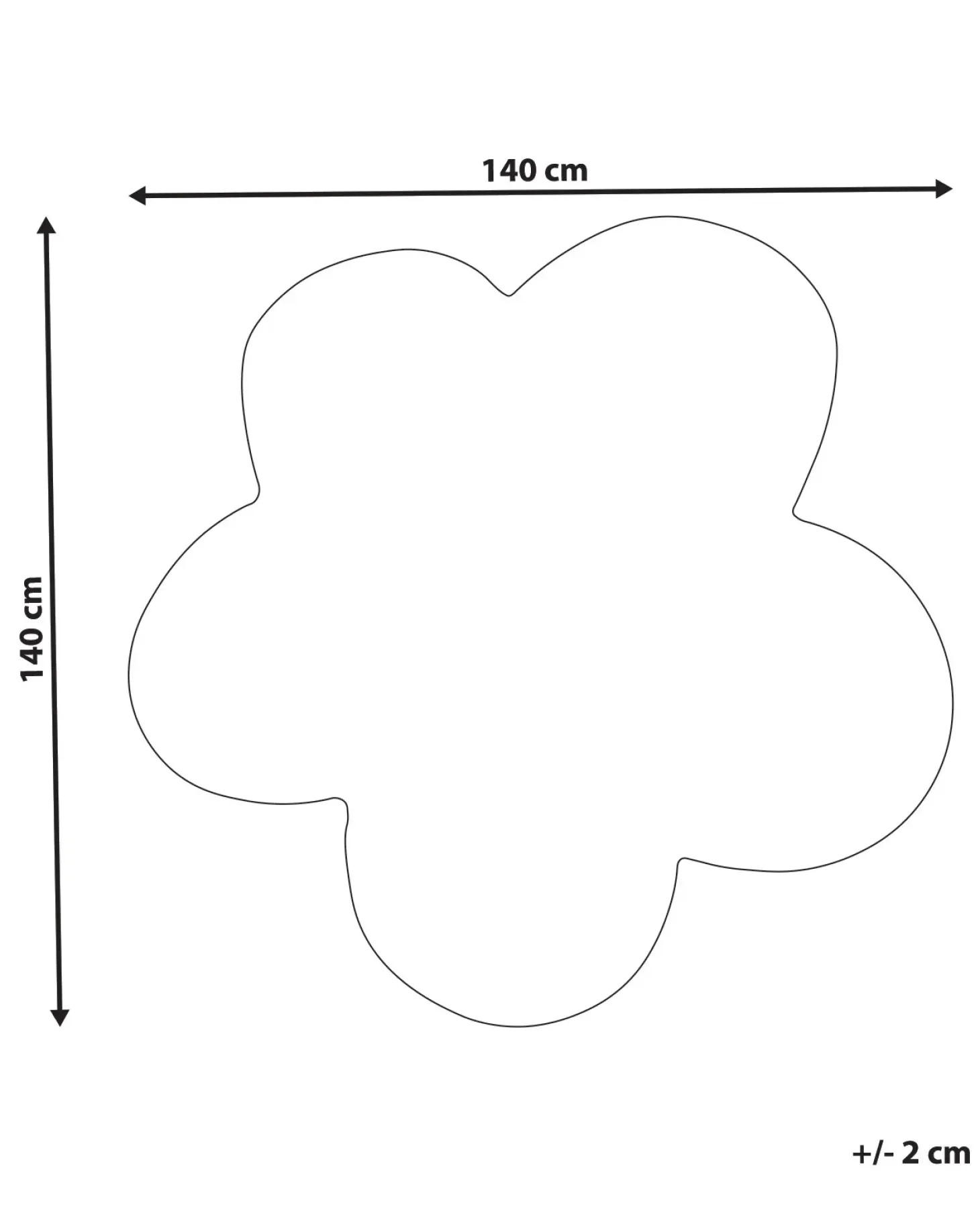 Dywan KOKKINI Jasnozielony ø 140 cm Wełna
