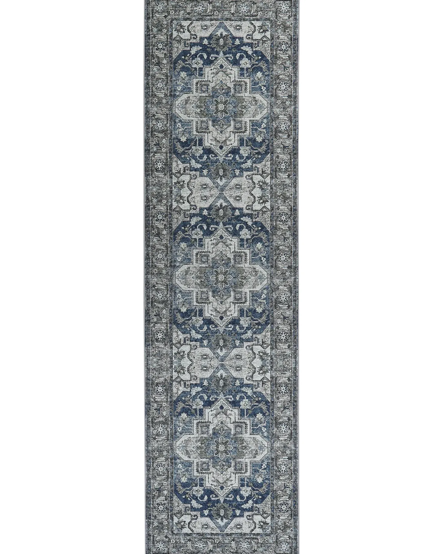 Dywan KOTTAR Niebieski 80 x 300 cm