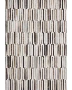 Dywan KULALAR Beżowy 160 x 230 cm Skóra naturalna