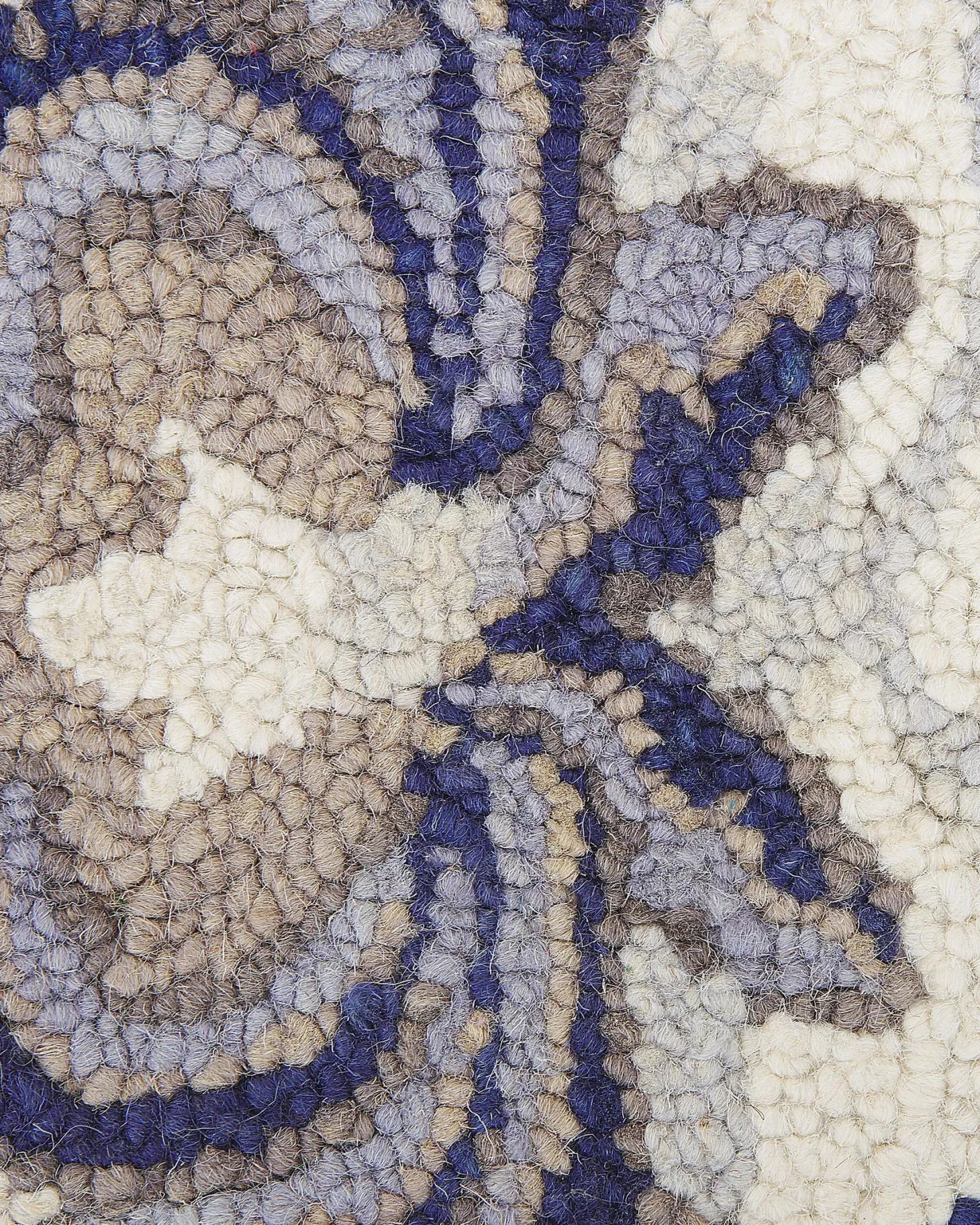 Dywan KUMRU Beżowy 200 x 200 cm Wełna