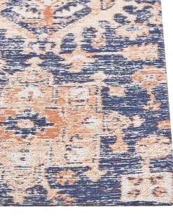 Clearance Dywan KURIN Niebieski Bawełna Chodniki|Chodniki