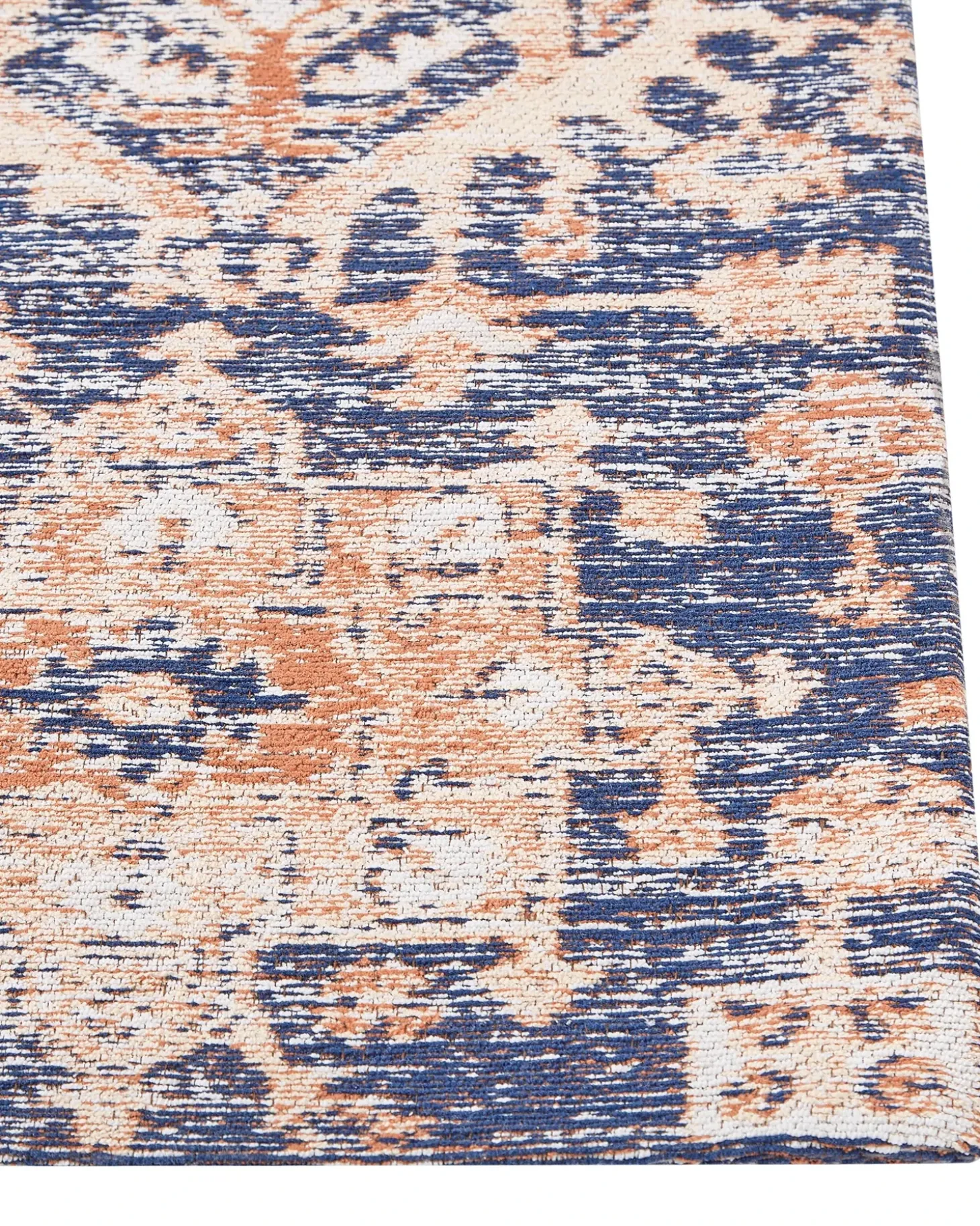 Clearance Dywan KURIN Niebieski Bawełna Chodniki|Chodniki