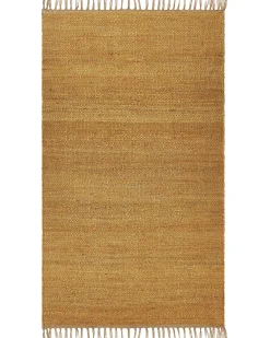 Dywan LUNIA Musztardowy 80 x 150 cm Juta