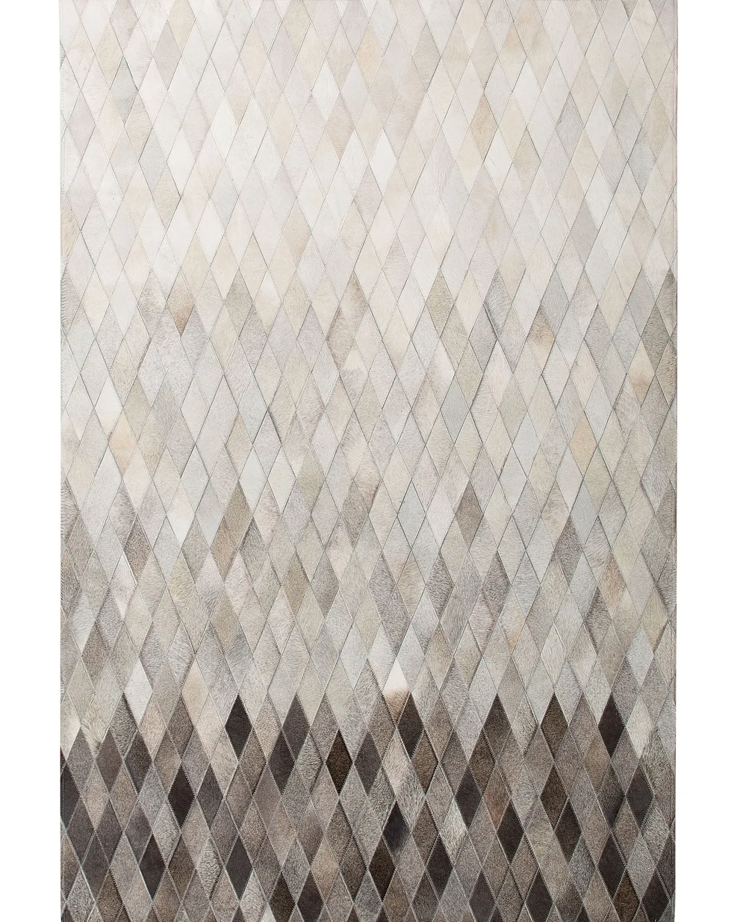 Dywan MALDAN Beżowy 160 x 230 cm Skóra naturalna