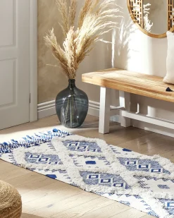 Outlet Dywan MANAVGAT Jasnobeżowy Bawełna Chodniki|Chodniki
