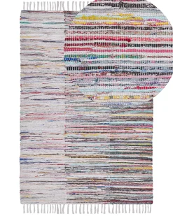 Dywan MERSIN Kolorowy 140 x 200 cm Bawełna